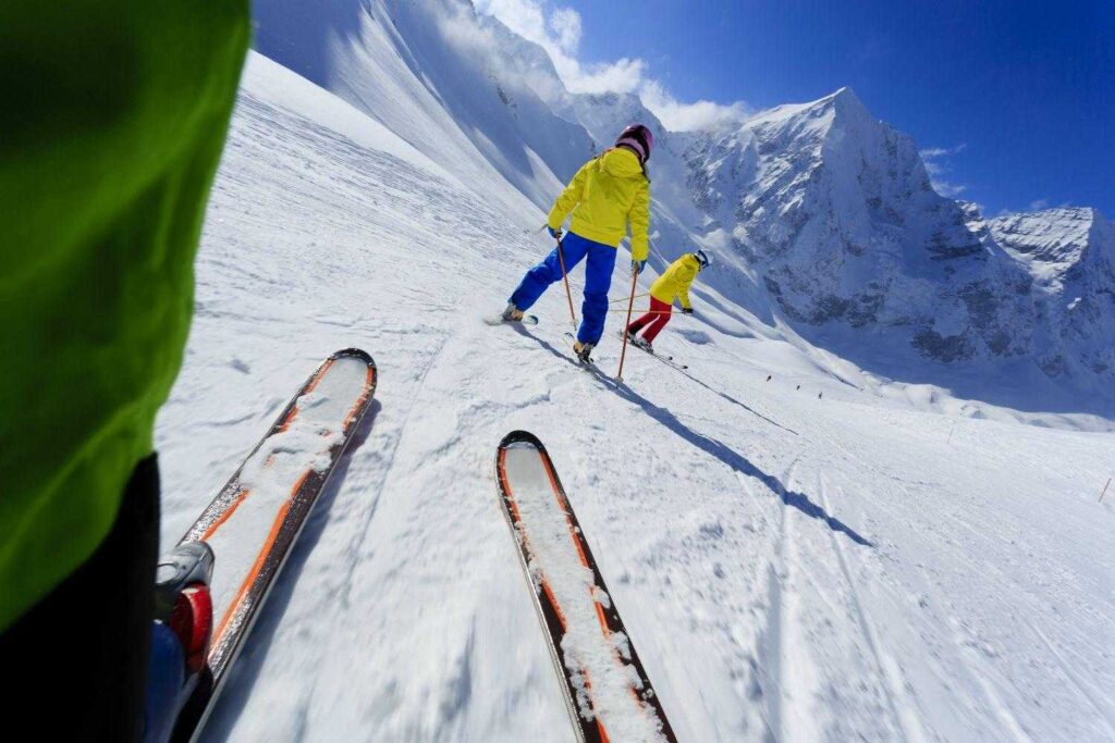 Какие впечатления от катания на горных лыжах?