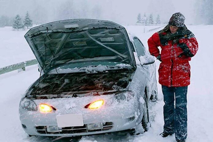 Что делать, если машина сломалась в мороз?